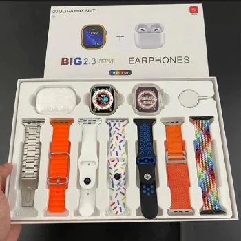 I20 Ultra Max Suit SmartWatch With Earphone